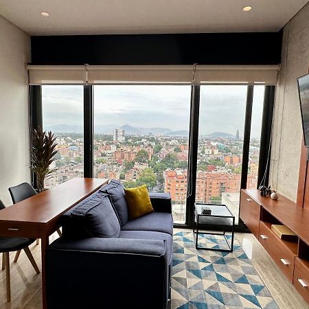 Апартаменты Loft Con Increible Vista Zona Polanco Condesa - Gym Y Business Center Мехико Экстерьер фото
